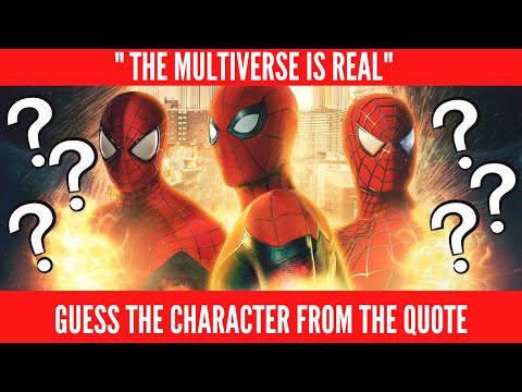 Guess The CHARACTER from the QUOTE!! - SPIDER-MAN NO WAY HOME EDITION