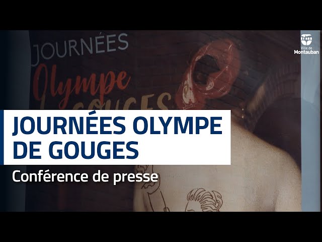 Conférence de presse des Journées Olympe de Gouges