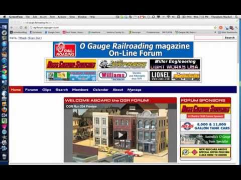 O Gauge Railroading Forum Tutorial Part 1