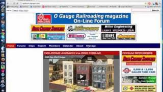 O Gauge Railroading Forum Tutorial Part 1