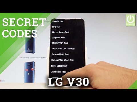Secret Codes LG V30 - Tricks / Hidden Mode / Secret Options