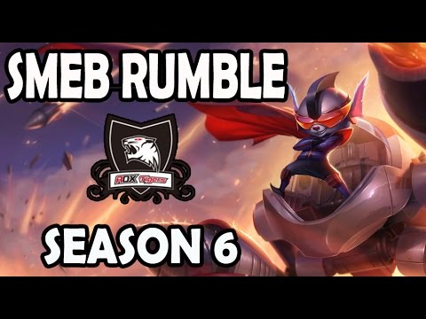 ROX Smeb RUMBLE vs RIVEN TOP Ranked Challenger Korea