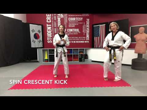Spin Crescent Kick