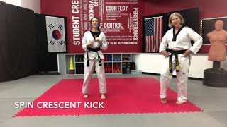 Spin Crescent Kick