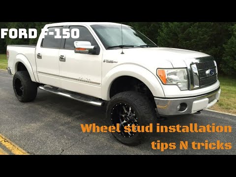 Ford F150 Broken wheel stud how to install easy