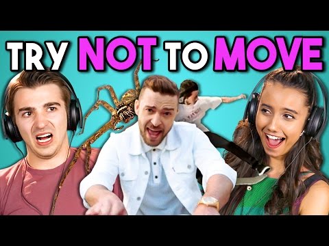 COLLEGE KIDS REACT TO TRY NOT TO MOVE CHALLENGE
