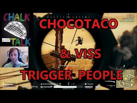 ChocoTaco & Viss Trigger People (PlayerUnknown's Battlegrounds)