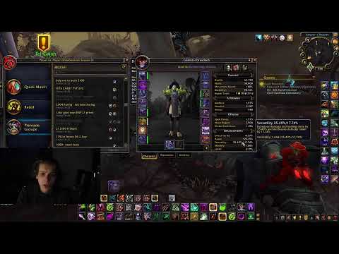 Gladiator Demo warlock just chilling. -WoW Shadowlands 9.1.5 Demonology warlock PvP