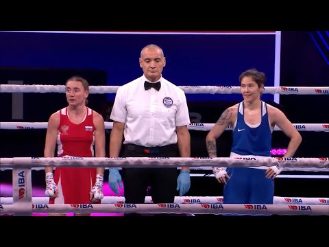 Finals W48kg CHUMGALAKOVA IULIIA (RUS) vs KYZAIBAY NAZYM (KAZ) | IBA WWCHs Niš 2025
