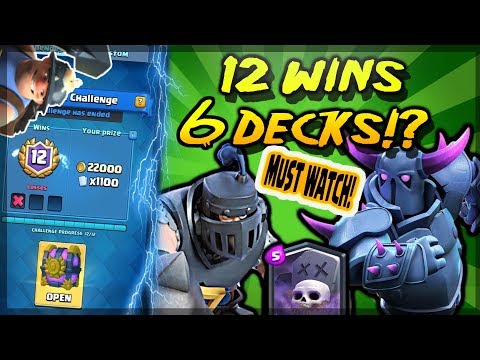 6 DECKS IN ONE GRAND CHALLENGE I EASY GCs I Best Decks! Clash Royale