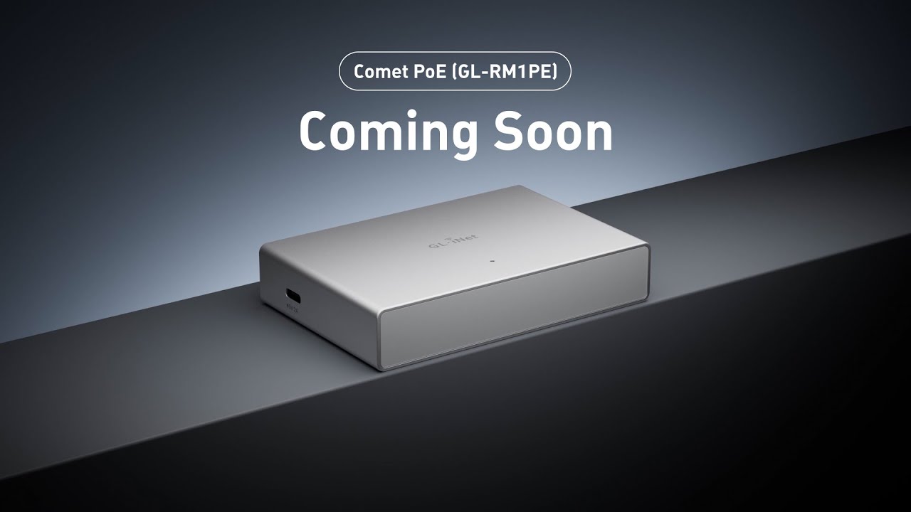 ✨ Coming Soon: Comet PoE (GL-RM1PE) | Remote KVM over PoE