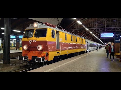 Odjazd EP09-046 z Wrocławia Głównego