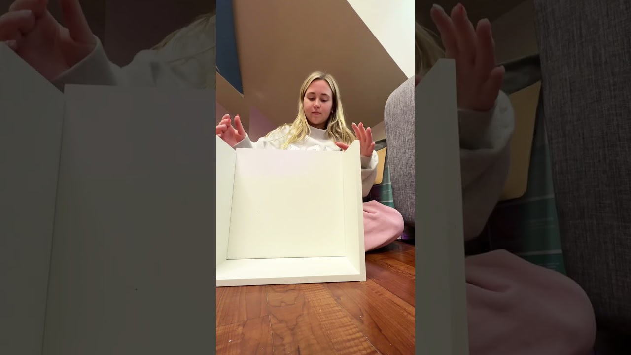 Easy Dorm Room Makeover! Yak About It® Extra Tall Bookcase Table - White