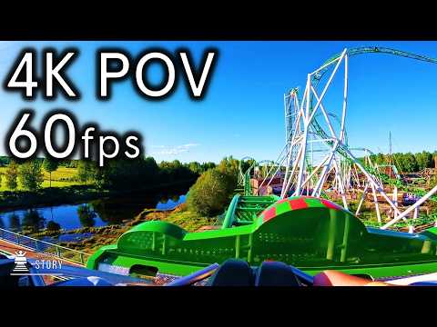 Pitts Special (Non-inverting Infinity Coaster) - PowerPark 4K60 POV