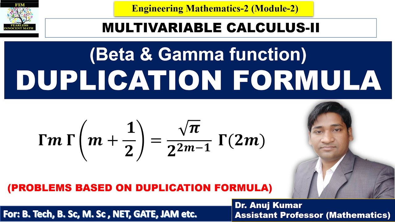 Duplication Formula Proof | Duplication Formula Derivation | Problems Based on Duplication Formula
