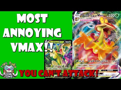 Flapple VMAX Looks Like the Most Annoying VMAX Yet! You Can't Attack! (Pokémon TCG Battle Styles)