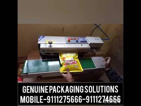 Continous band sealer For nitrogen machine horizontal