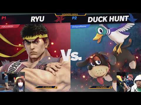Smash Ultimate @ UCI #33 - BTH | Lt. Surge (Ryu) vs BTH | Vintendo (K. Rool, Duck Hunt) [W. Semis]-