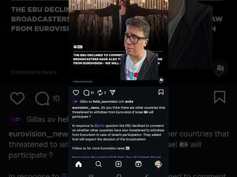 EBU RESPECT COUNTRIES WHO WILL WITHDRAW FROM EUROVISION 2026 #eurovision #ESC2026