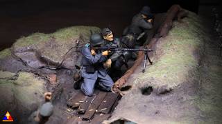 Battle of Kursk | Scratch-Built 1/35 WWII Trench Diorama Full Tutorial