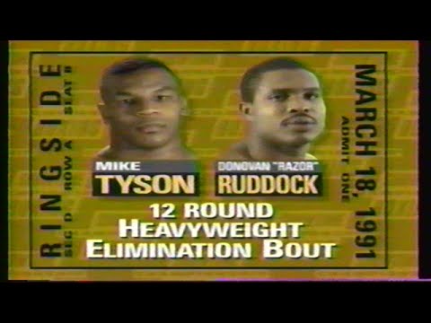 Mike Tyson vs Razor Ruddock I - ENTIRE SHOWTIME PROGRAM