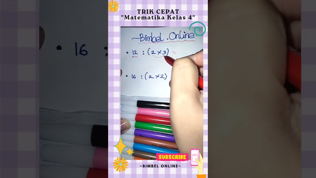 matematika kelas 4 SD #youtubeshorts #youtubevideos #bimbelonline