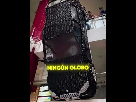 Construyeron un BMW con globos 😳🎈