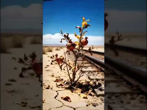He dropped a pomegranate seed in the desert… 🇮🇳Rain gifted life, a soldier gifted care.#ai