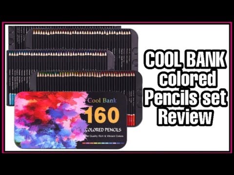 COOL BANK Colored Pencils 160 Set Review