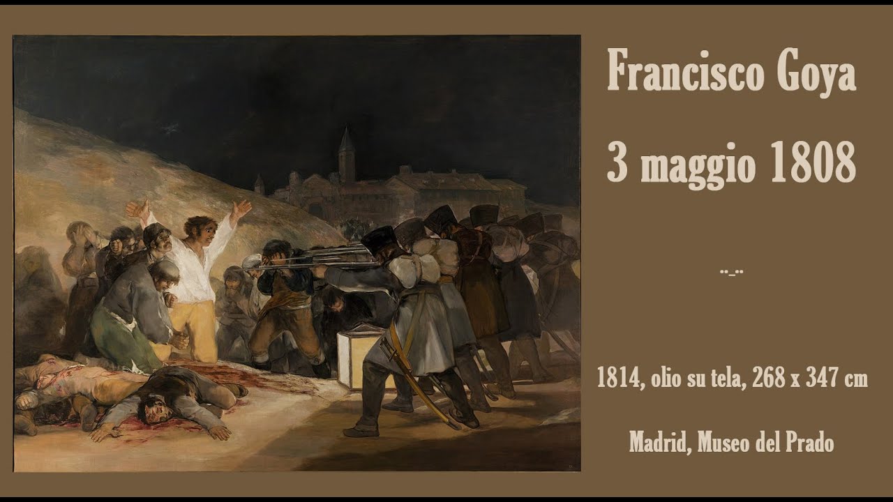 3 maggio 1808 (la fucilazione), Francisco Goya