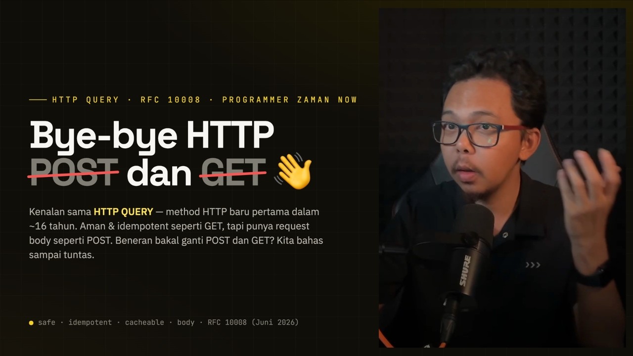 Bye Bye HTTP POST dan GET