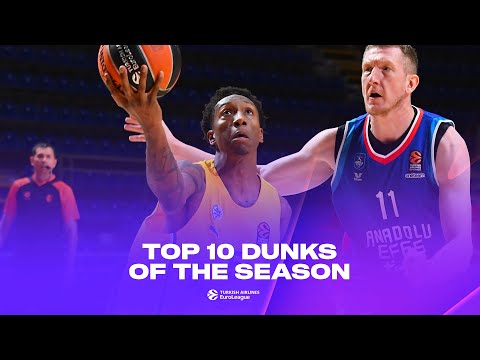 Top 10 DUNKS of the SEASON | 2024-25 Turkish Airlines EuroLeague