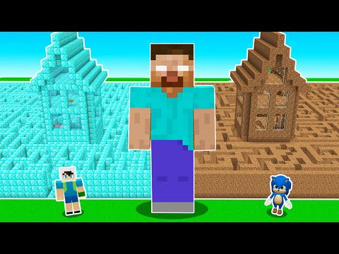 1$ GÜVENLİ LABİRENT VS 1000$ GÜVENLİ LABİRENT 😨 Minecraft