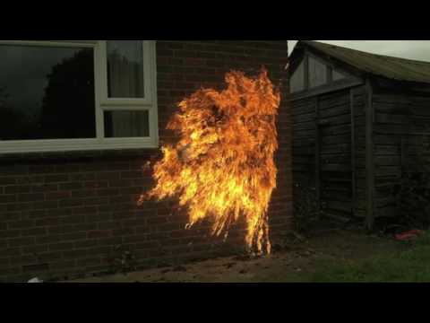 ULTRA SLOW MOTION - MOLOTOV COCKTAIL