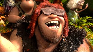 As Inventos mais IDIOTA dos Homens das Cavernas 😂 | Os Croods | Clipe 🔥 4K
