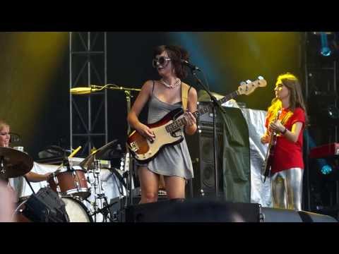 The Beaches Perform At Place Des Festivals In Montreal