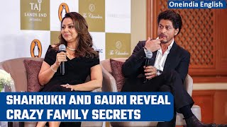 Shahrukh and Gauri Khans fun banter during the lau