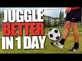 How to JUGGLE the Soccer Ball: ULTIMATE GUIDE for Better Juggling!