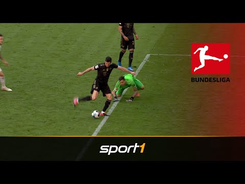 90. Minute! Rekord-Lewandowski schreibt Geschichte | SPORT1