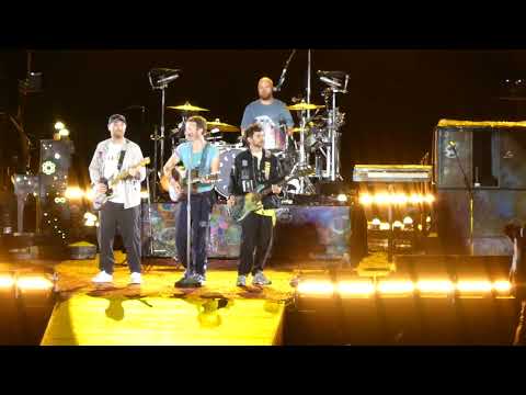 Yellow - Coldplay - Wembley 27th August 2025
