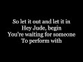 The Beatles - Hey Jude ( lyrics )