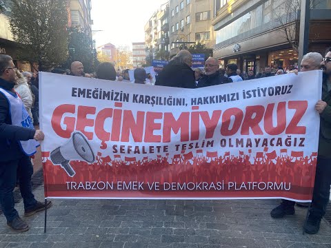 Trabzon Emek Demokrasi Platformu’ndan 2026 Bütçesine Sert Tepki Çocuklara Yemek Yok  Yandaşa Milyarl