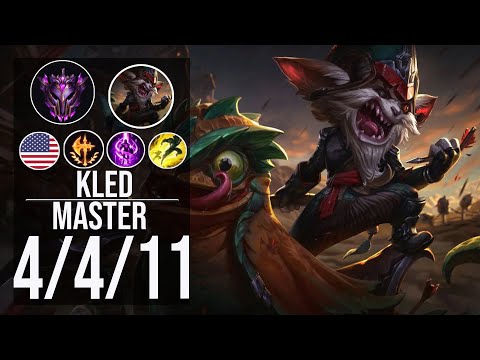 FEEDABOI Kled - Kled vs Cho'Gath Top - Kled Gameplay