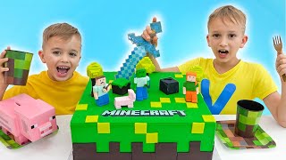 Vlad and Niki Cooking party video