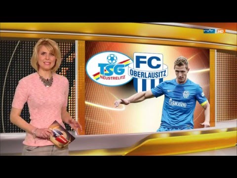 mdr Sport im Osten 06.03.2016 TSG Neustrelitz - FC Oberlausitz Neugersdorf