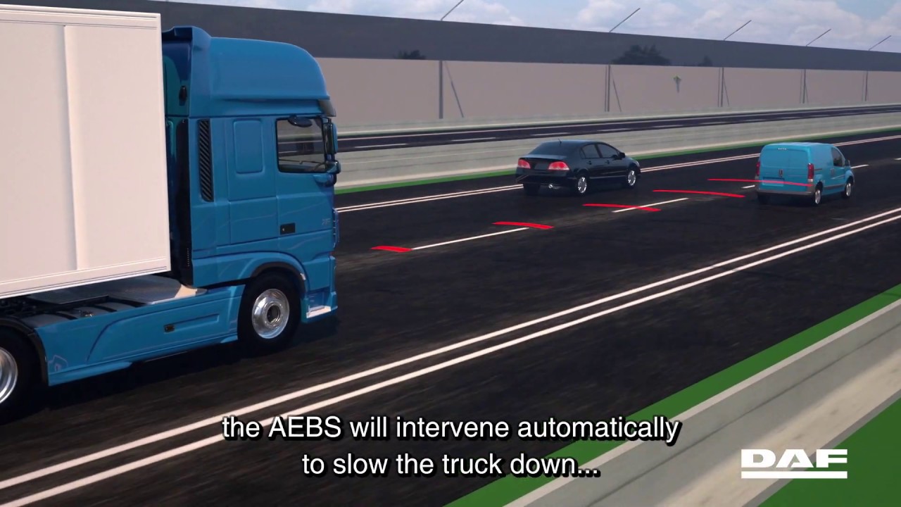 DAF Advanced Emergency Braking System