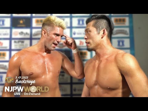 #njcup 1st Match Backstage 3/17/23 (with Subtitles)｜NEW JAPAN CUP 2023 第1試合 Backstage