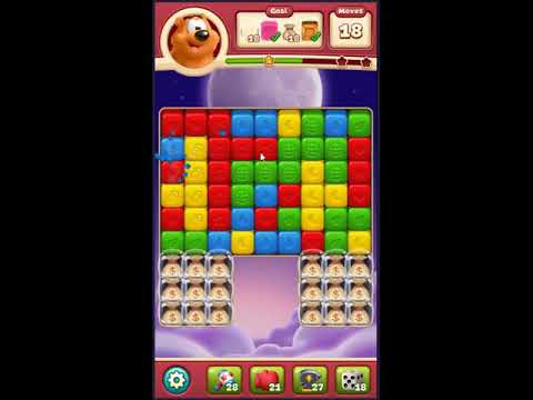 Toon Blast Level 2087 - NO BOOSTERS 🐻🐺🐱 | SKILLGAMING ✔️