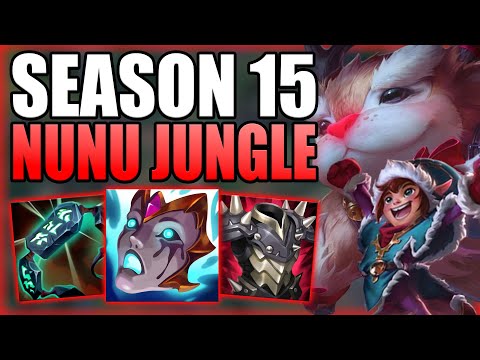 HOW TO PLAY NUNU JUNGLE THE KING OF S15 OBJECTIVE CONTROL! - League of Legends Guide
