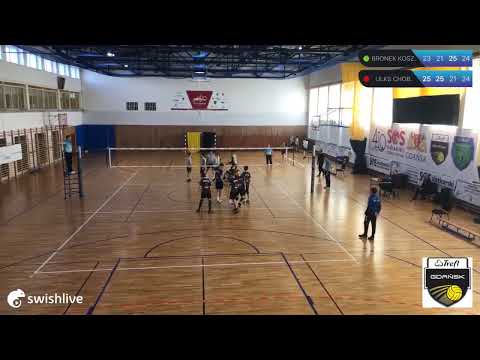 1/4 MP juniora mlodszego BRONEK KOSZ. VS ULKS CHOB.